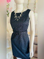 Banana Republic Sleeveless Belted Sheath Dress