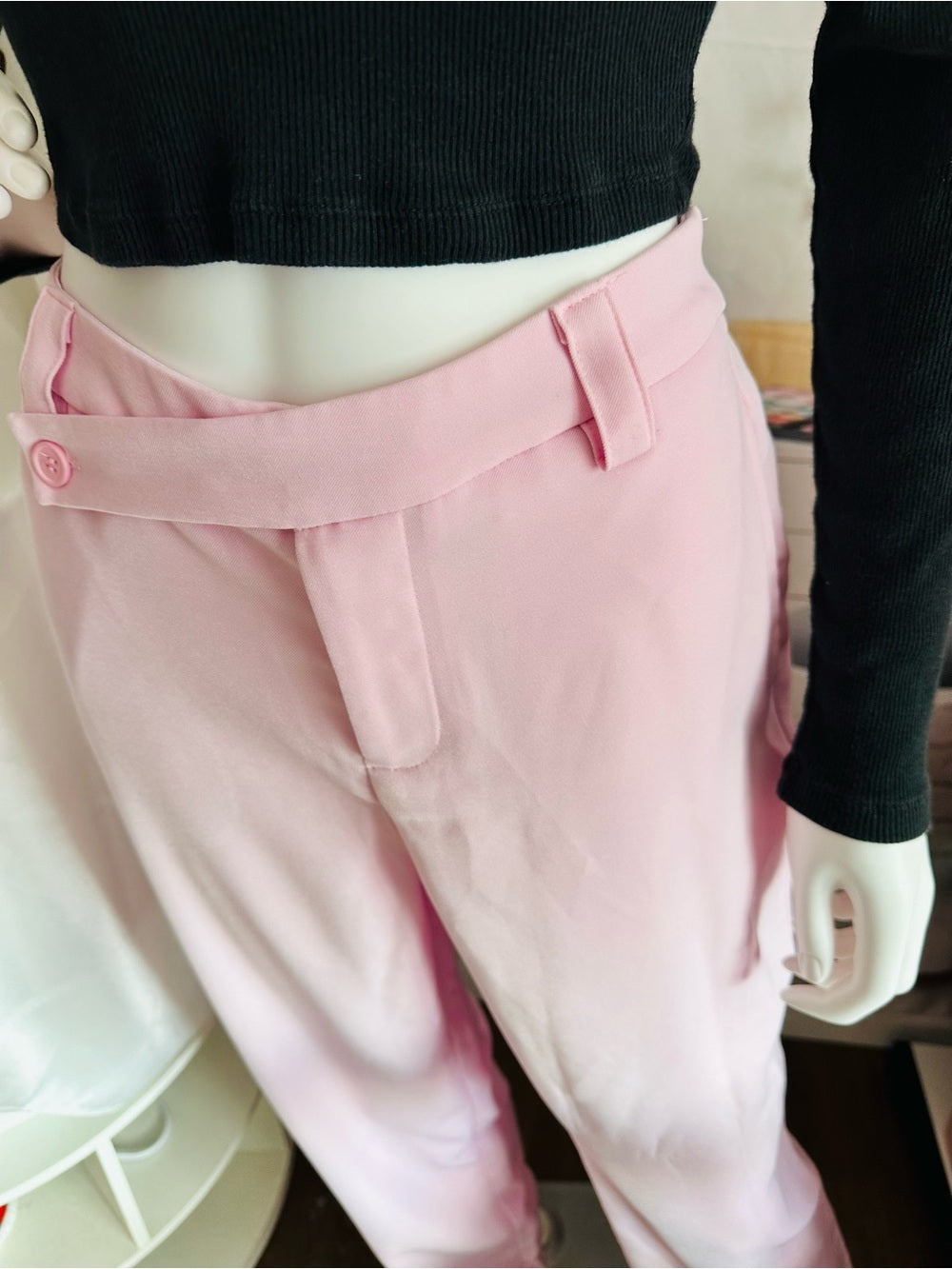 Fashion Nova Pink Trousers