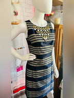 Lilly Pulitzer Virginia Jeweled Metallic Stripe Dress