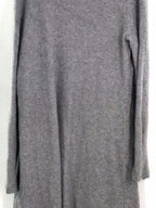 Cyrus Rib Knit Open Front Cardigan Gray