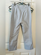 Katherine Barclay Light Blue Pinstriped Sailor Pants