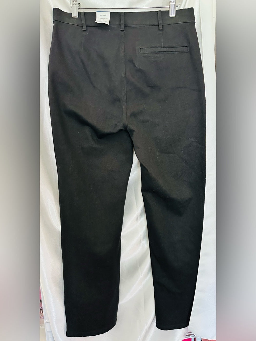 J. McLaughlin Rainey Black Jeans Front Slit Pants Size 10 NWT