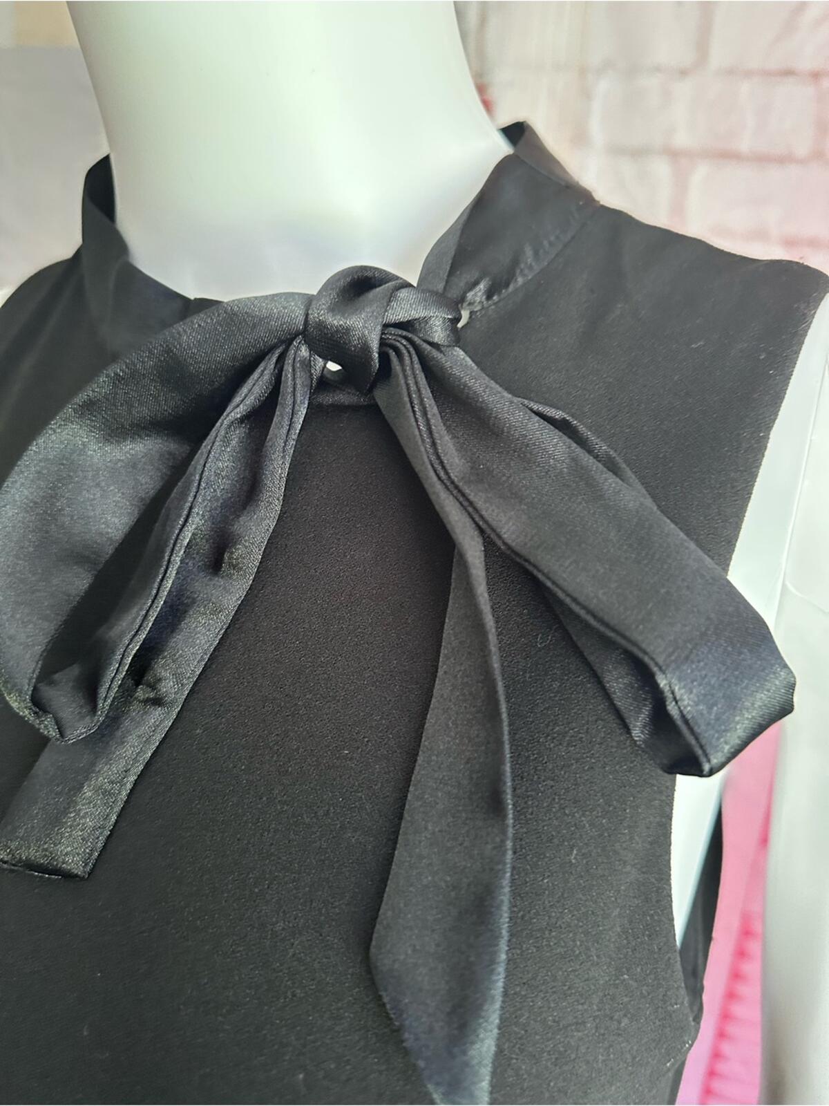 Betsey Johnson Sleeveless Black Dress