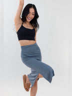 Luxe Brooklyn Midi Skirt