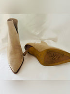 Vince Camuto Frendin Suede Pointer-Toe Ankle Booties