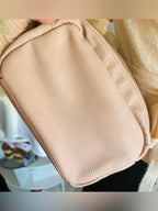 Steve Madden Blush Pink Pebbled Crossbody Bag Gold Hardware