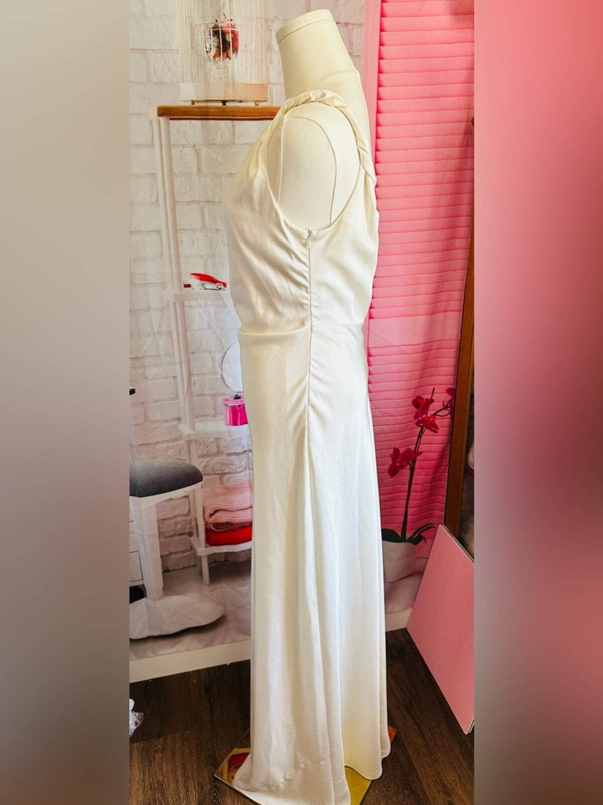 bec + bridge Lunetta Twist Strap Dress