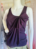 Sleeveless Ruched Tank Top Blouse