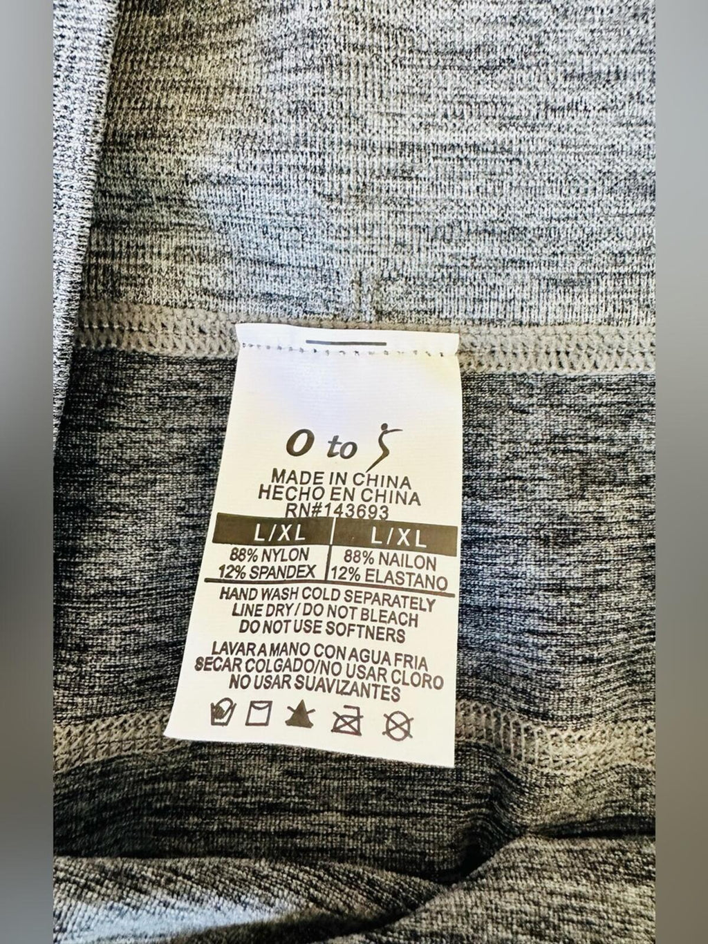 Gray Heather High-Rise Active Leggings