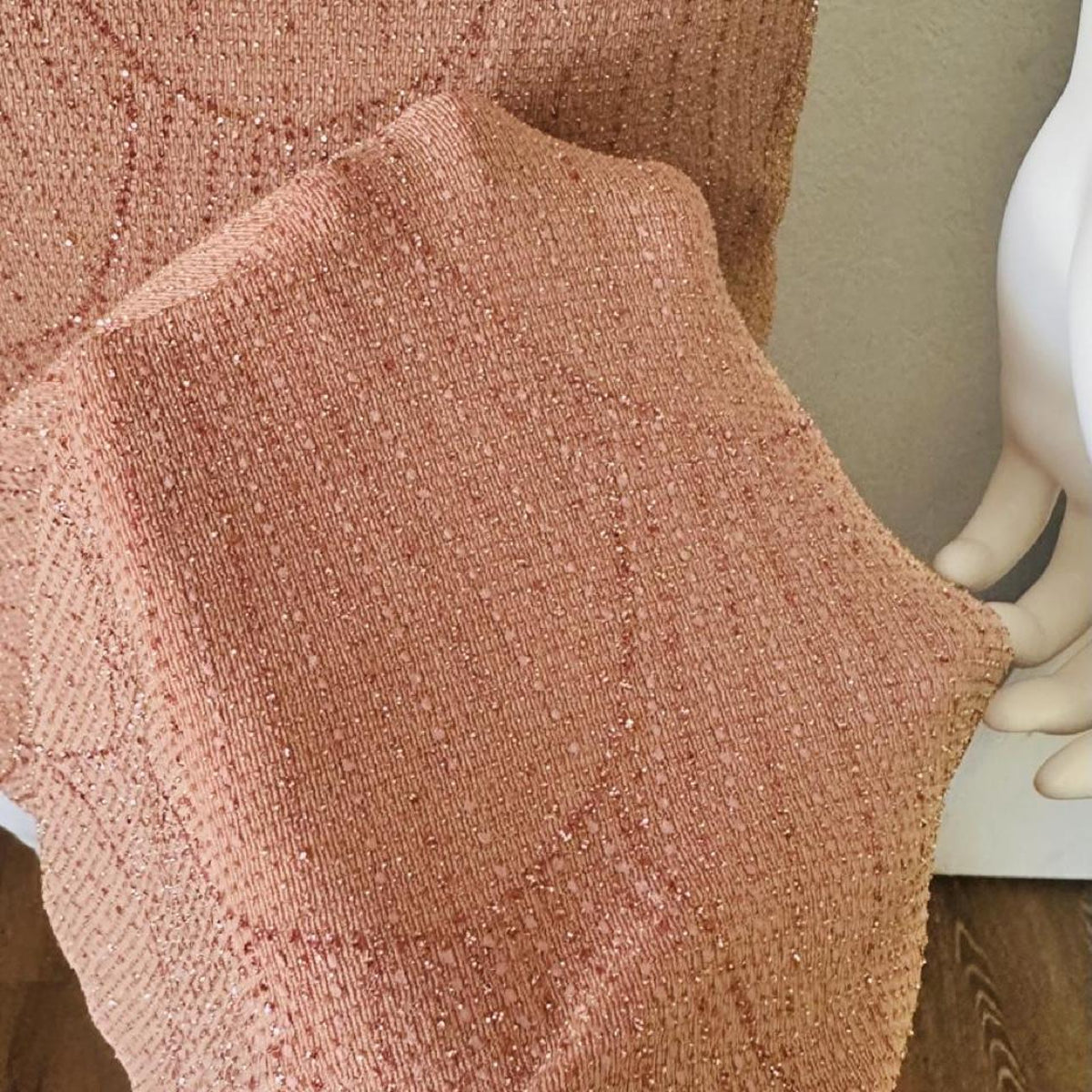 Windsor Dusty Rose Strapless Sequin Mermaid Gown