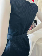 Banana Republic Sleeveless Belted Sheath Dress