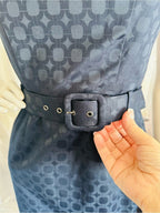 Banana Republic Sleeveless Belted Sheath Dress