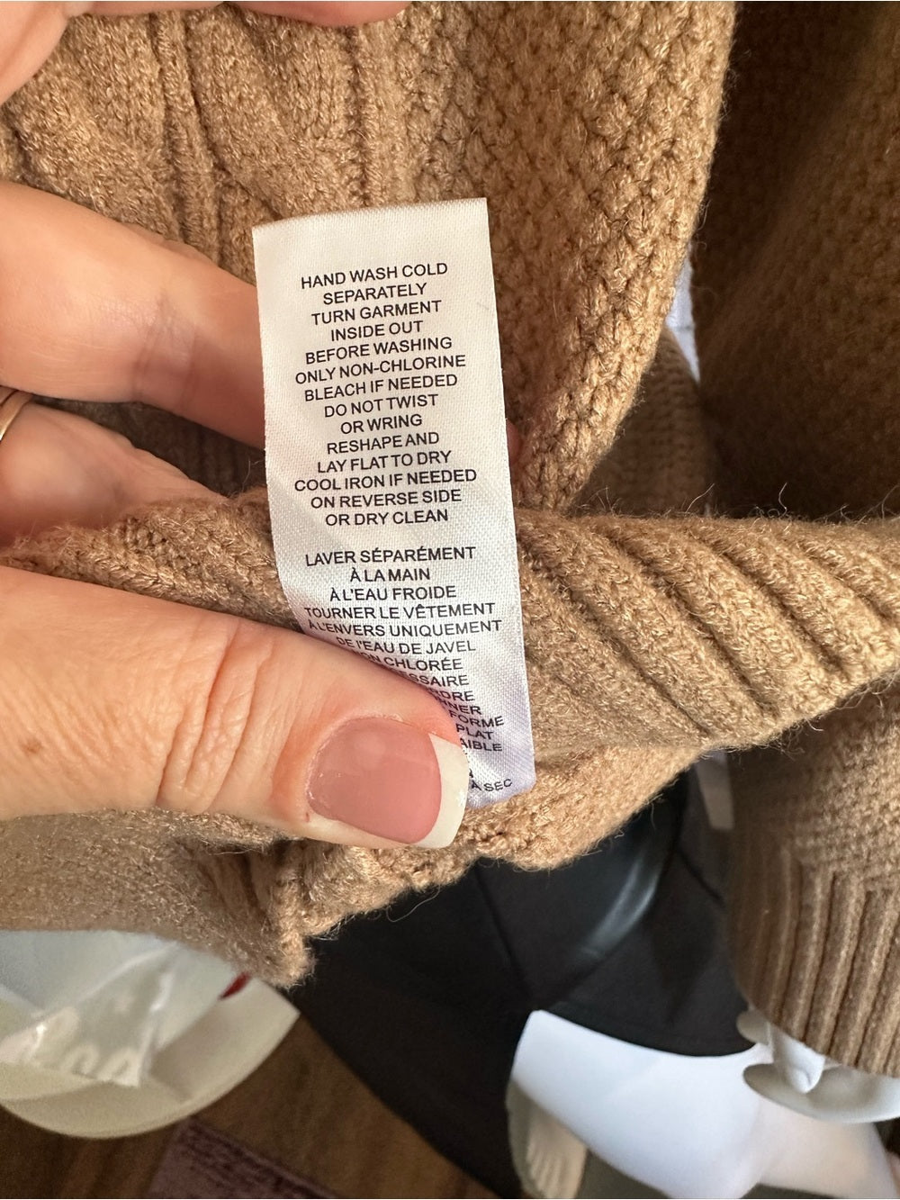 Elie Tahari Cable Knit Turtleneck Sweater
