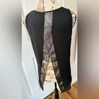 Express Black Sheer Sleeveless Blouse