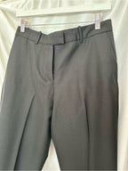 MNG Mango Black Tailored Straight Leg Dress Pants Trousers Size 6