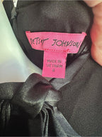 Betsey Johnson Sleeveless Black Dress