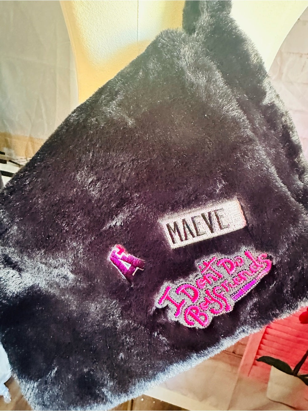 H&M x Sex Education Faux Fur Shoulder Bag | Limited Collection