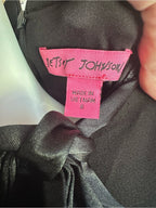 Betsey Johnson Sleeveless Black Dress