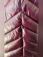 Calvin Klein Quilted Puffer Vest in Plum