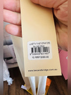 bec + bridge Lunetta Twist Strap Dress