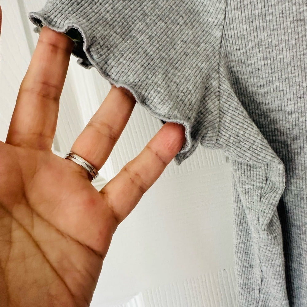 Short Sleeve Gray Tee