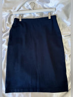 Philosophy Sleek Black Pencil Skirt