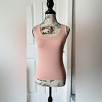 Seamless Fitted Sleeveless Tank Top