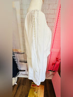 White House Black Market Smocked Blouson Dress