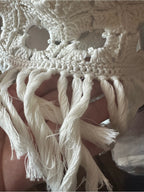 Le Superbe Gypset Crochet Mirrored Mini Skirt