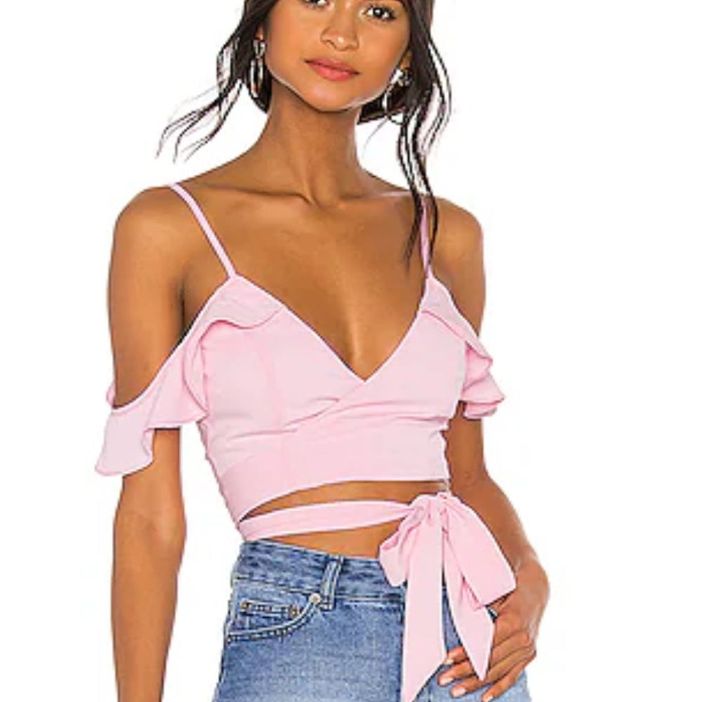 Tiffani Wrap Tie Top