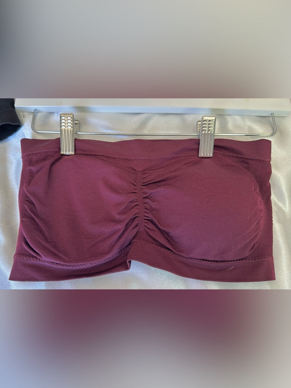 Izod Bandeau Strapless Bras in Black, Olive, Burgundy