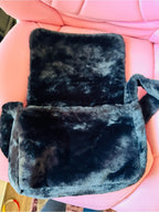 H&M x Sex Education Faux Fur Shoulder Bag | Limited Collection