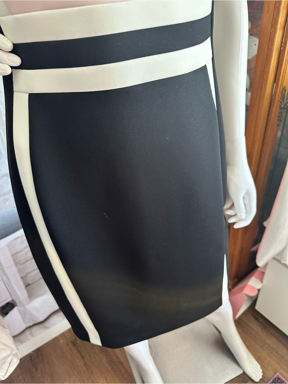 Calvin Klein Colorblock Sleeveless Sheath Dress