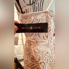 Betsy & Adam Lace & Sequin Formal Dress