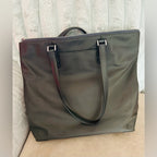 Michael Kors Sage Gray Nylon Tote Bag + COA