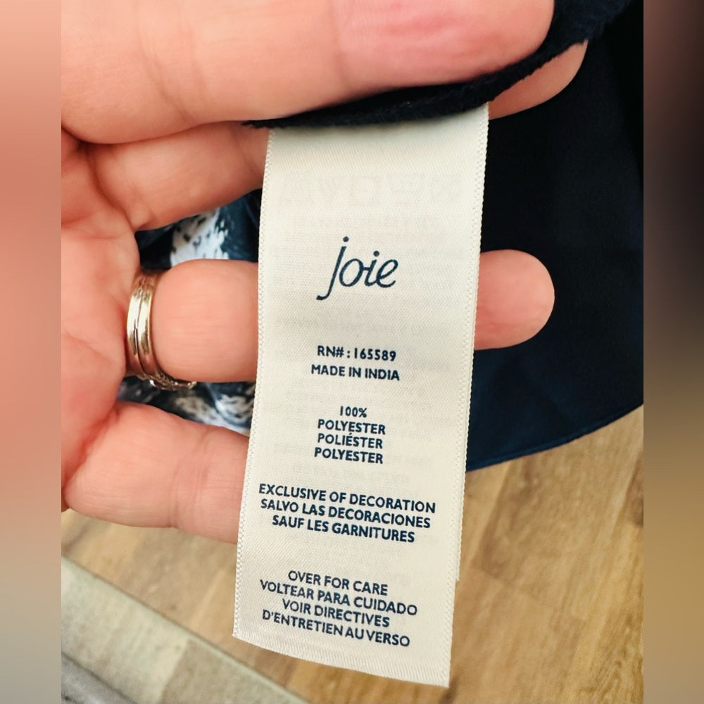 Sleeveless Mock Neck Smocked Midi Dress by Joie