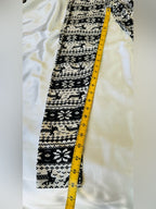 Always Black & White Fair Isle Pattern Leggings