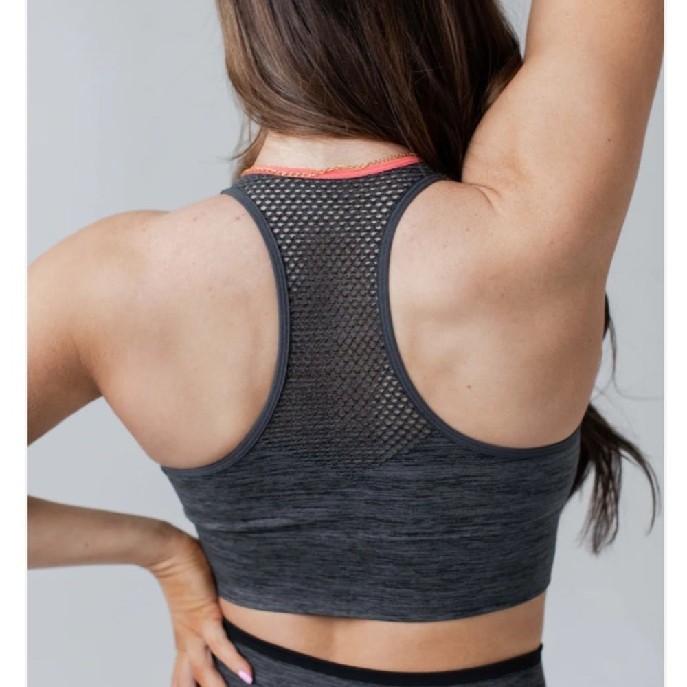 Savvi Racer Seamless Sports Bra