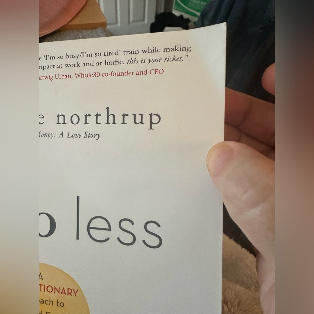 Do Less by Kate Northrup Book (Paperback)