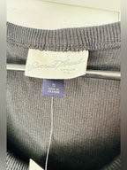 Universal Thread Black Ribbed Tank Dress