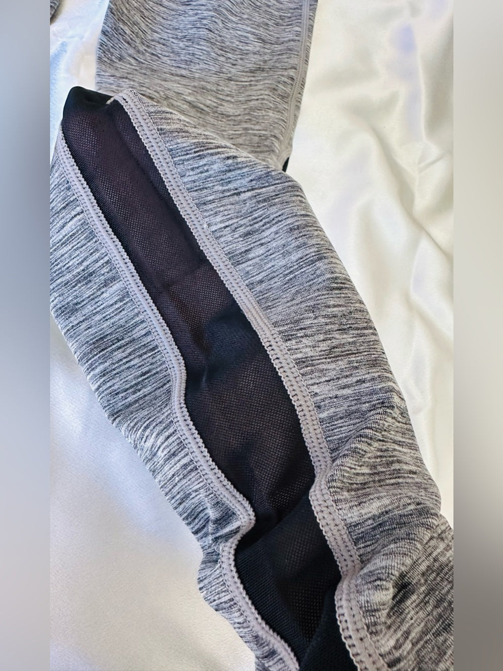 Gray Heather High-Rise Active Leggings