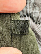 lululemon athletica Olive Green Tie-Waist Wide-Leg Pants