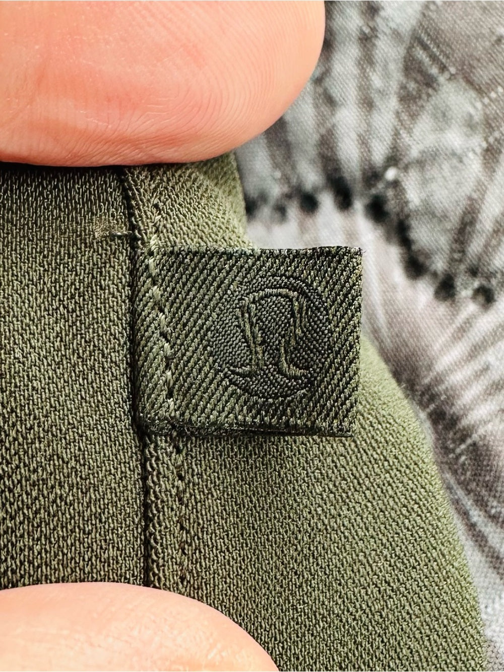 lululemon athletica Olive Green Tie-Waist Wide-Leg Pants