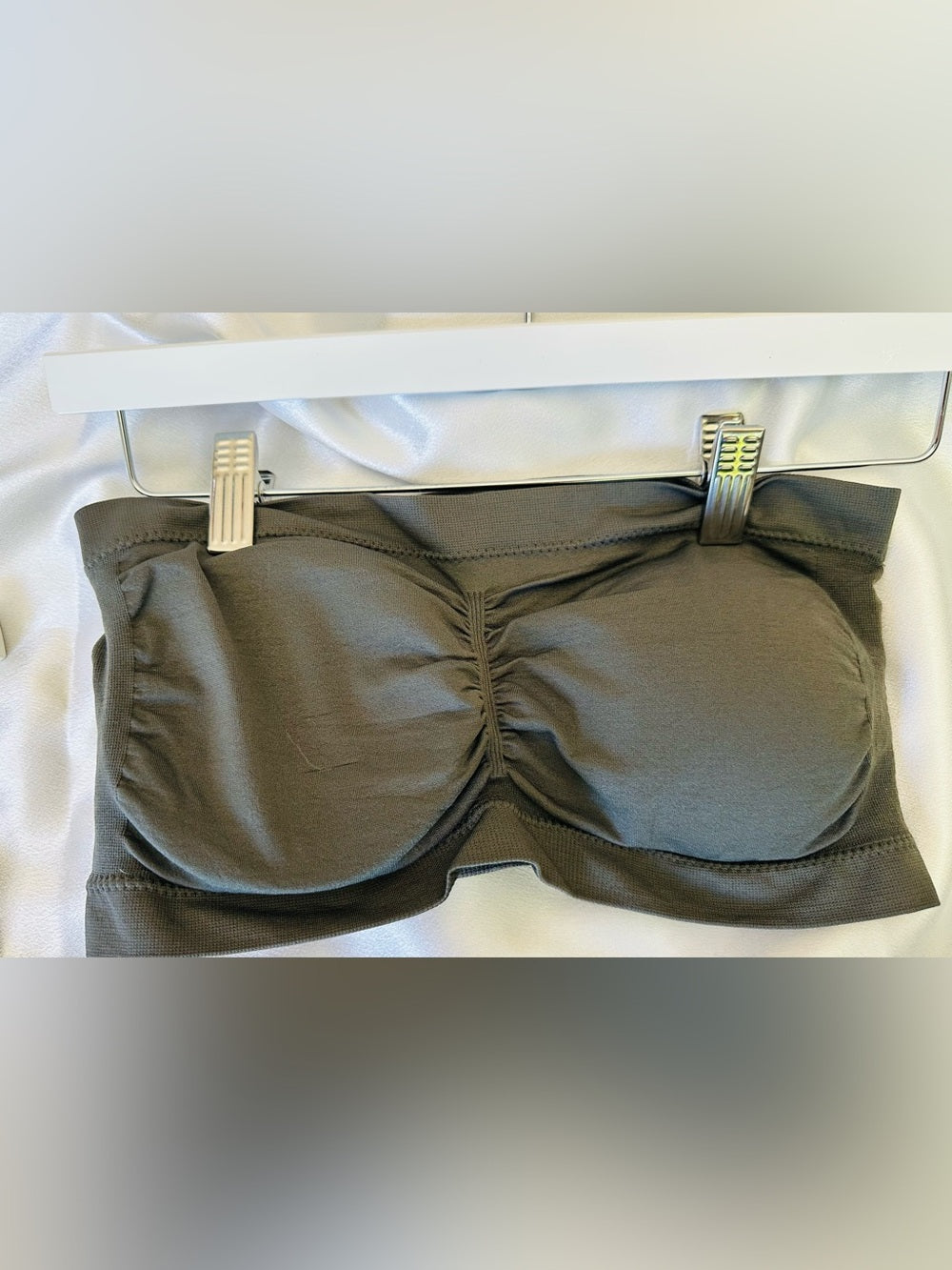Izod Bandeau Strapless Bras in Black, Olive, Burgundy