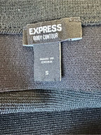 Express Black High-Rise Pencil Skirt