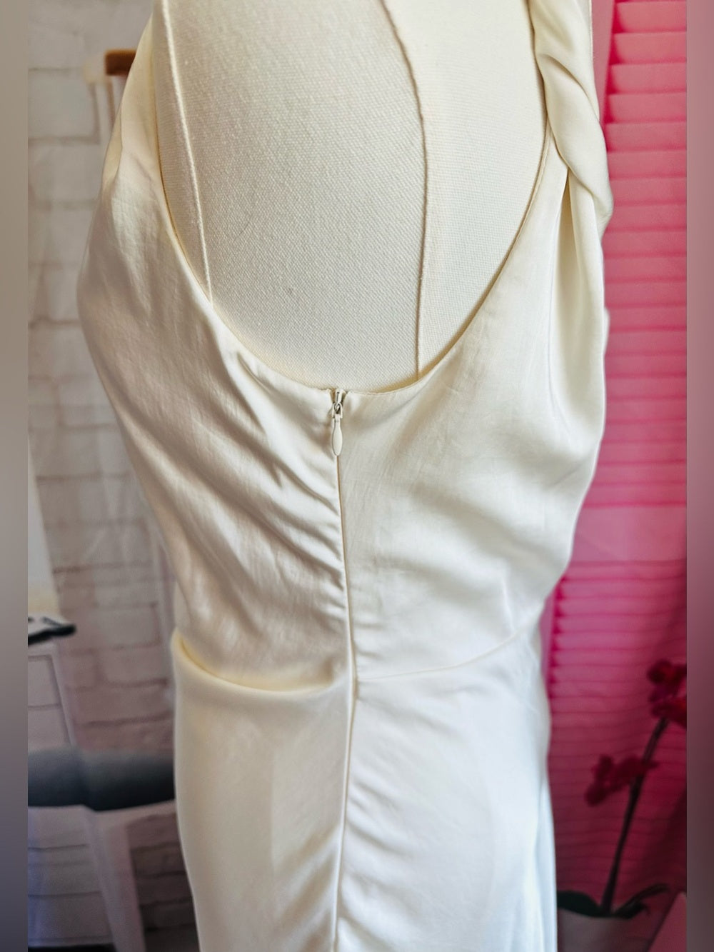 bec + bridge Lunetta Twist Strap Dress