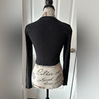 TNA Sleek Black Long Sleeve Tee