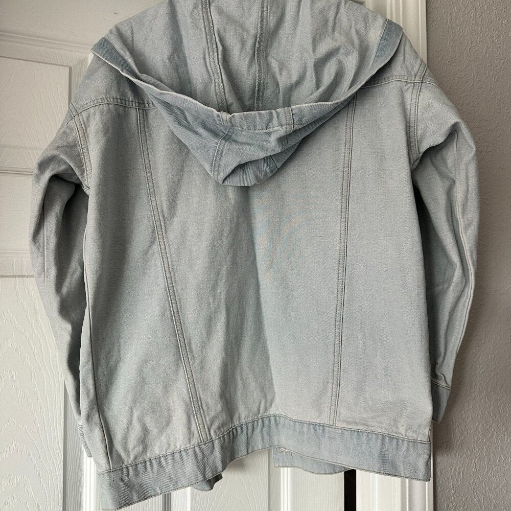 Hooded Jean Jacket