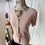 V-Neck Button-up Cardigan