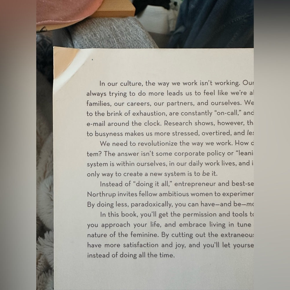 Do Less by Kate Northrup Book (Paperback)